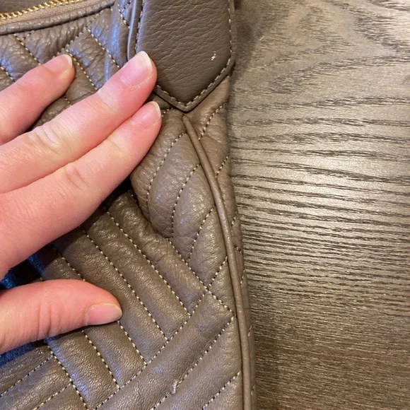 Cole Hann Stone Quilted Handbag - Picture 9 of 11